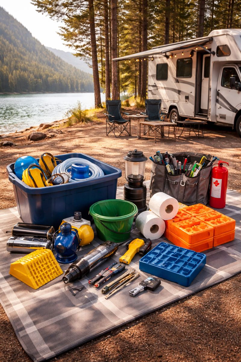 RV camping essentials and gear must-haves