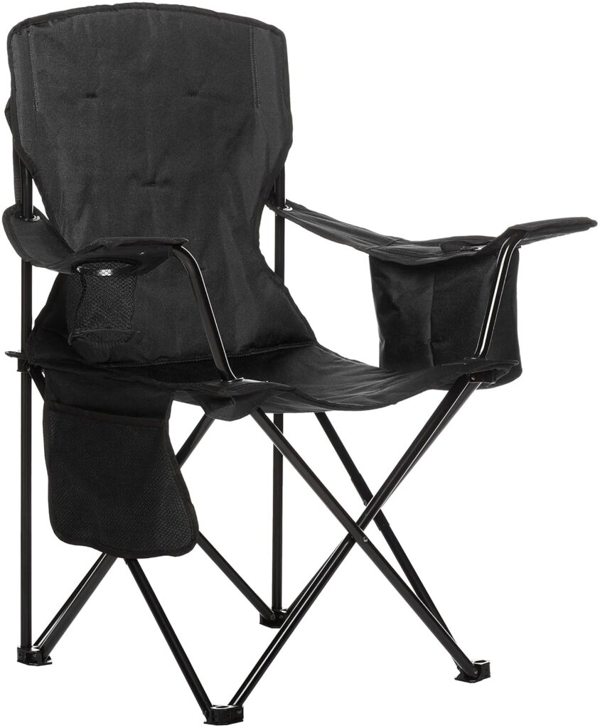 Amazon Basics portable folding camping chair