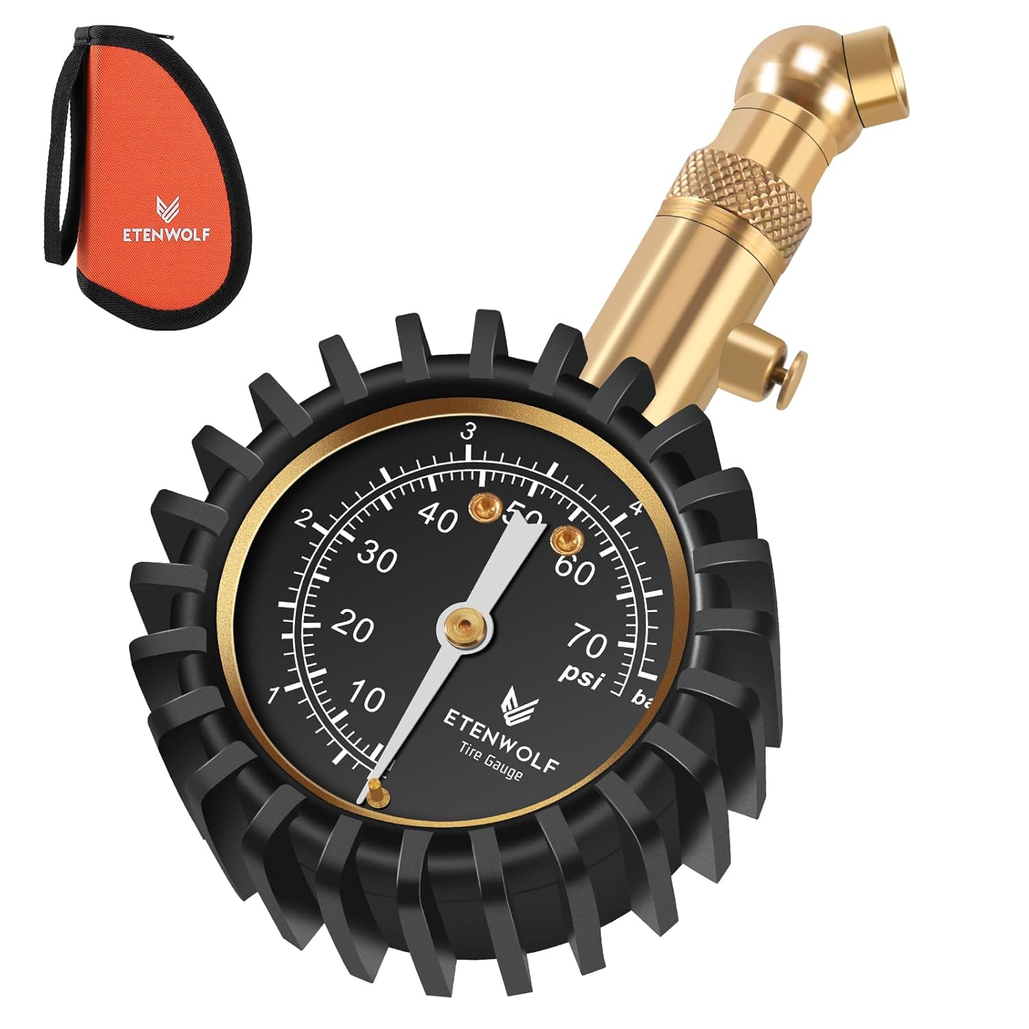 RV Maintenance Tips - Digital Tire Pressure Gauge with LCD Display