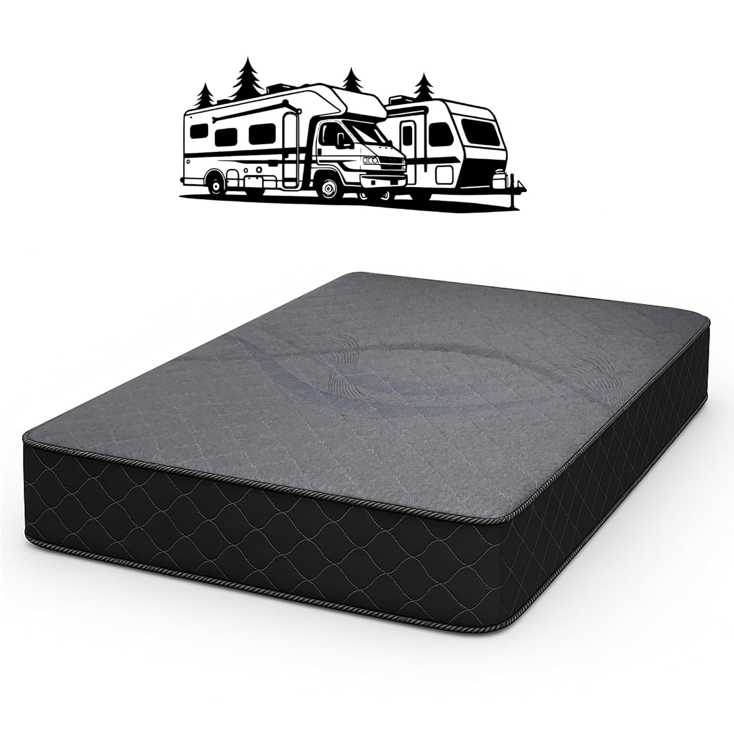 High quality memory foam mattress for RV bedding and sleep comfort