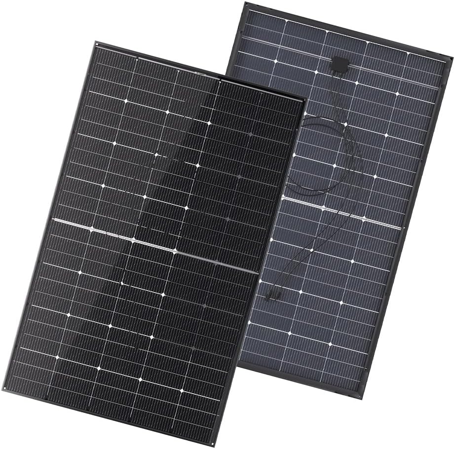 BougeRV 300W bifacial solar panel for RV