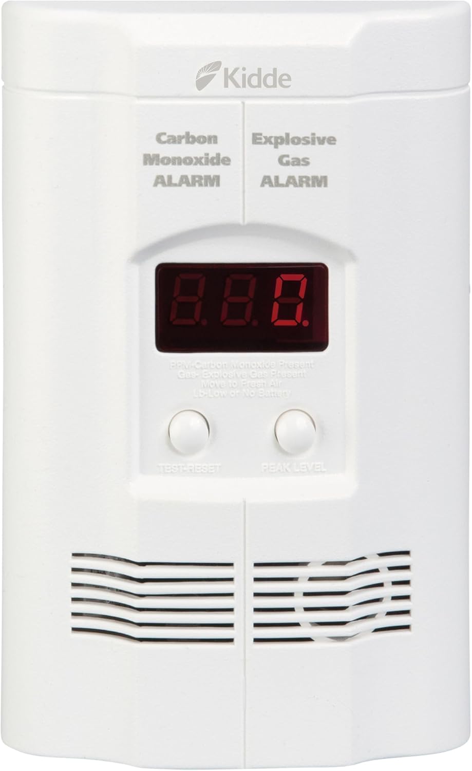 Kidde Carbon Monoxide and Explosive Gas Alarm