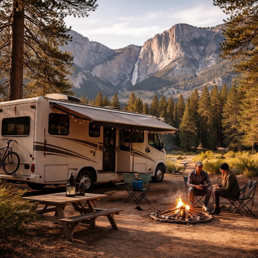 RV road trip through the USA national parks