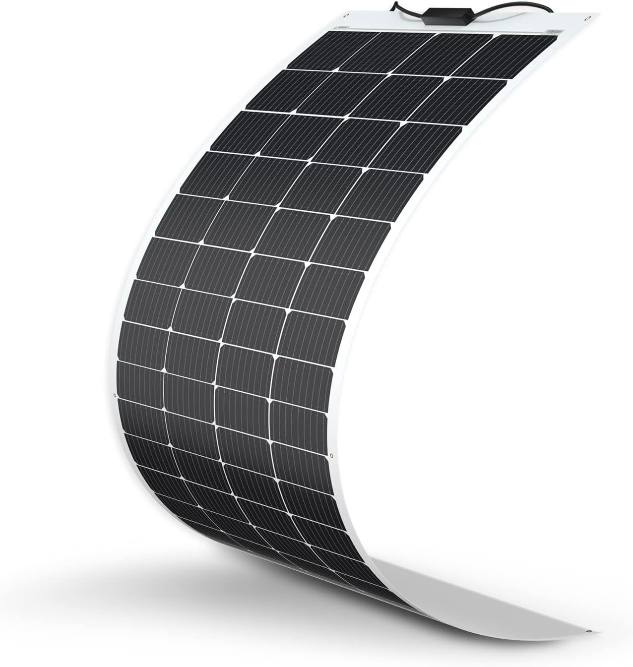 Flexible solar panel for curved RV roof (category illustration)