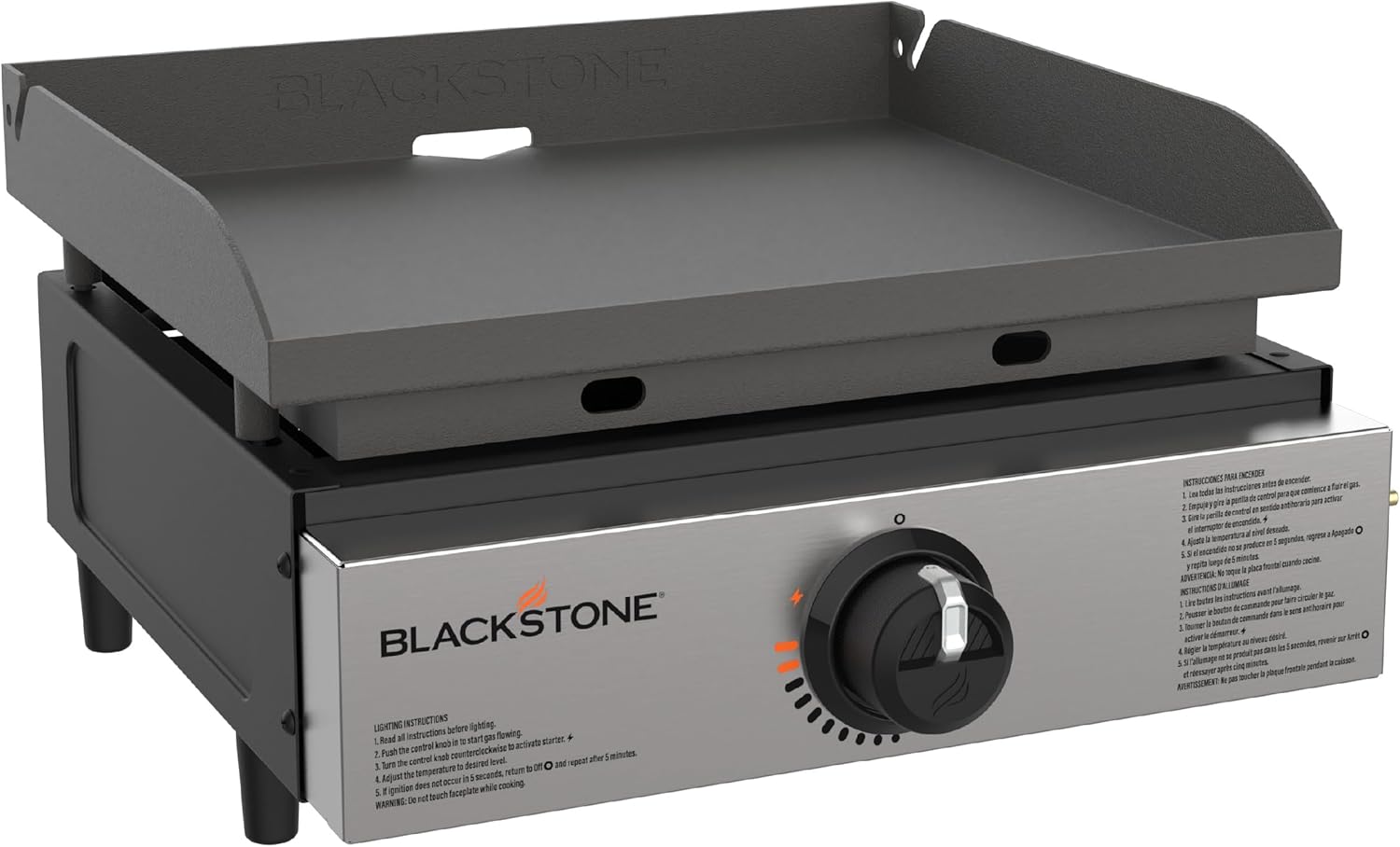Blackstone 17 inch tabletop griddle portable propane