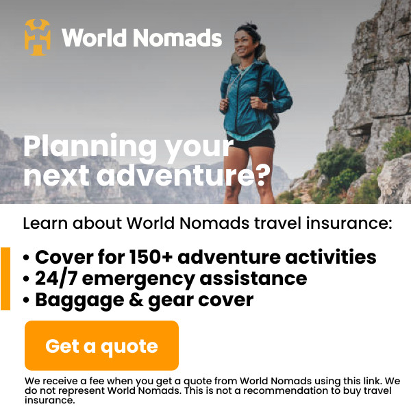 World Nomads travel insurance for RV trips in the USA