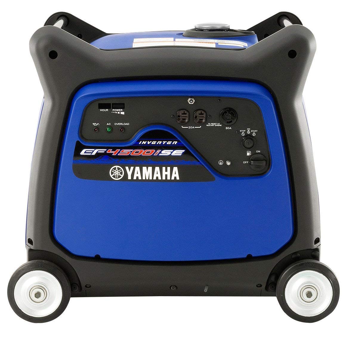 Yamaha EF4500iSE, 4000 Running Watts/4500 Starting Watts, Gas Powered Portable Inverter