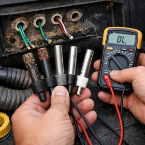Diagnosing RV Black Tank Sensor Probe Corrosion That Causes False Full Tank Readings