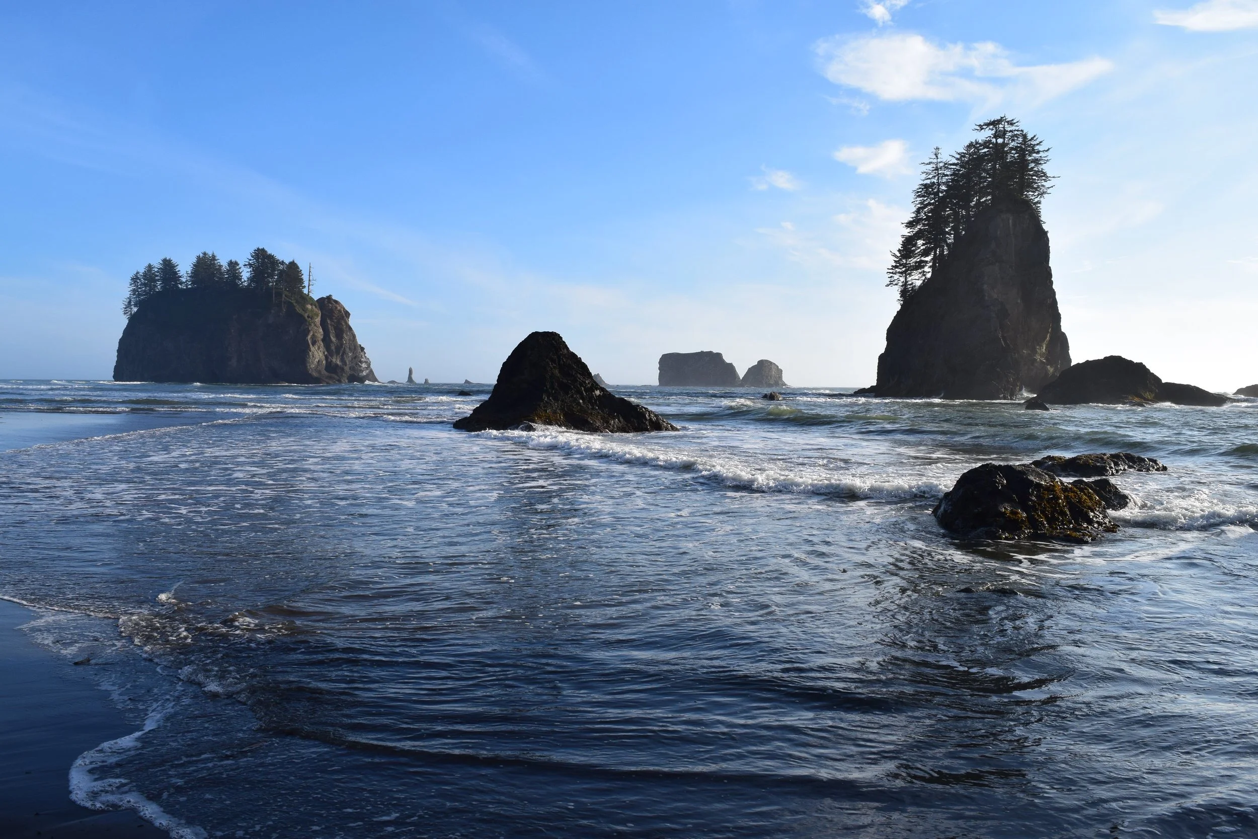 Second Beach and Sea Stacks