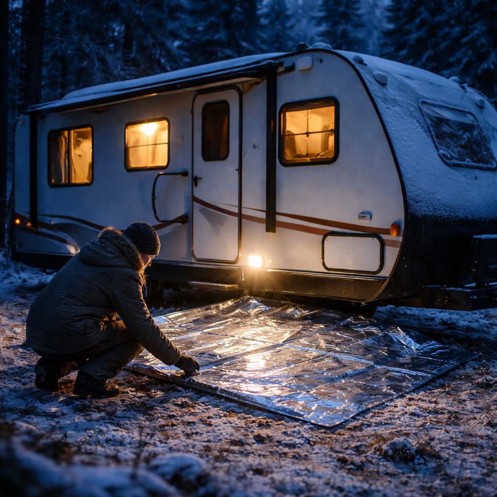 Can Mylar Sheets Really Prevent RV Pipes From Freezing? (What Actually Works)