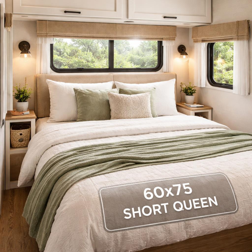 A short queen mattress