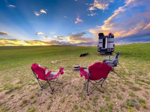 Create Designated Sunset Viewing Rituals to Combat RV Lifestyle Isolation and Depression