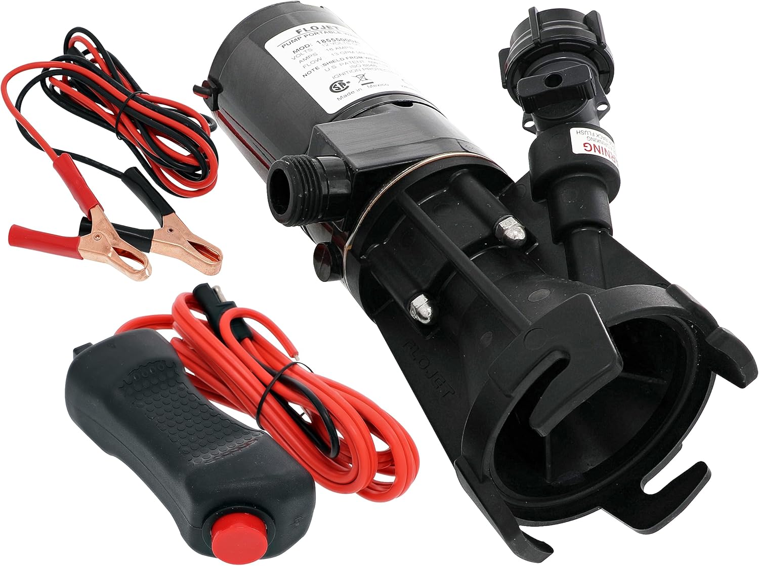 Flojet 18555-000A portable RV macerator pump 12V